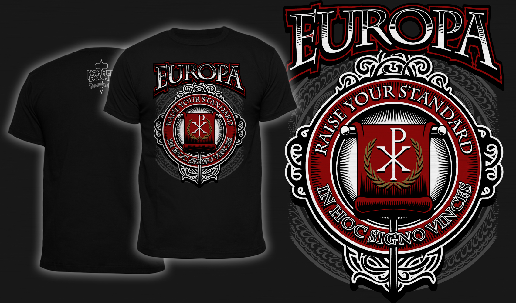 Eureka! Europa! - Men's T-Shirt Black